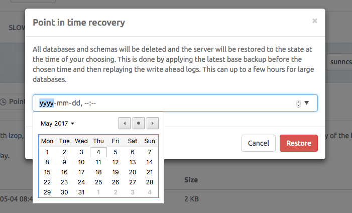 postgres backup