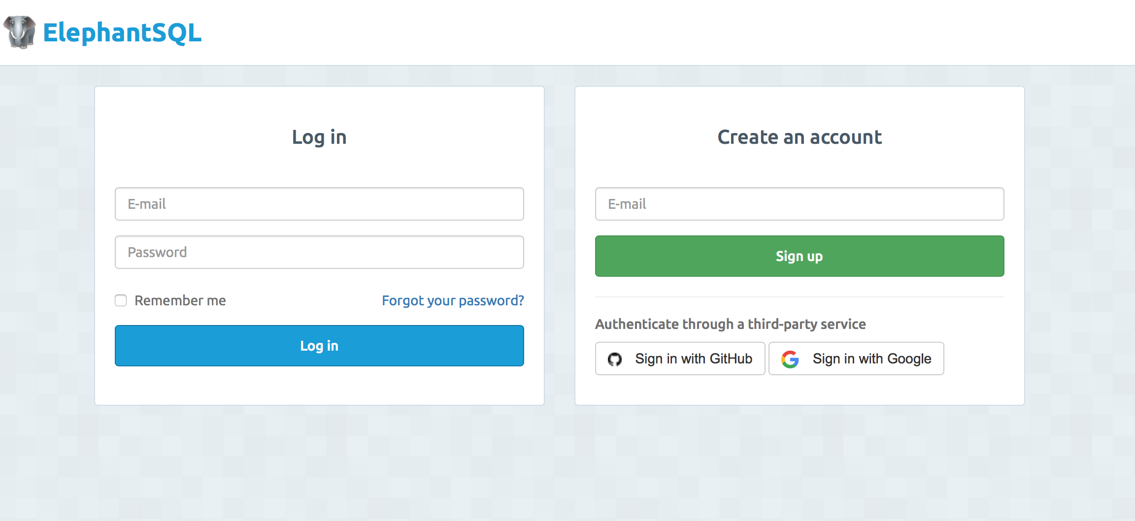 start postgres